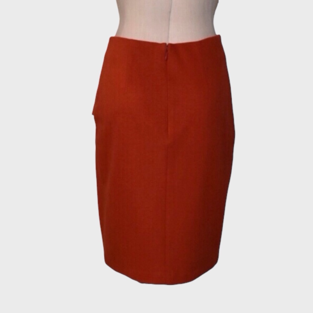 CAbi 3099 Ponte Knit Overlay Pencil Skirt - Picture 3 of 6